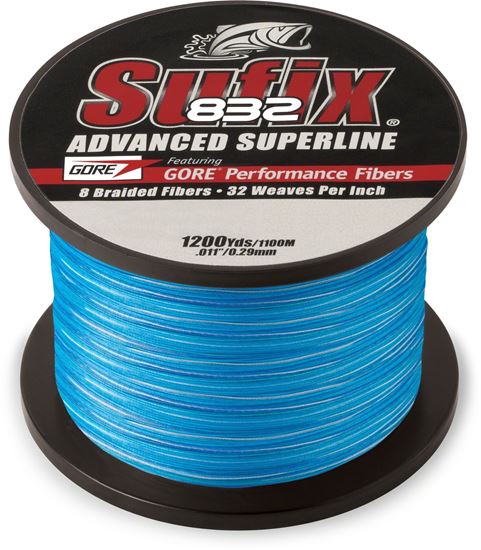 Picture of Sufix 660-350CC 832 Advanced Superline Braid 50lb 1200yd Coastal Camo Boxed