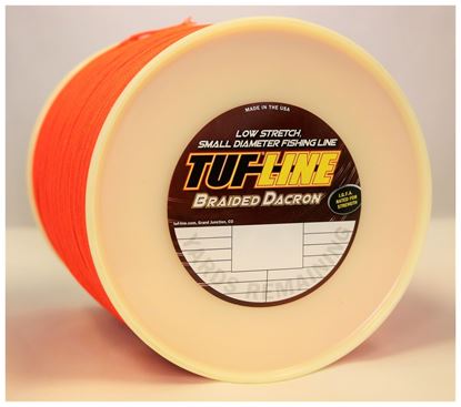 Picture of Tuf-Line D2001200OR Braided Dacron Line 200lb 1200yd Orange Spool