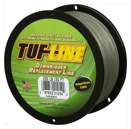 Picture of Tuf-Line XP200150FTGN XP Braided Line for Downriggers 200lb 150 ft Green (205537)