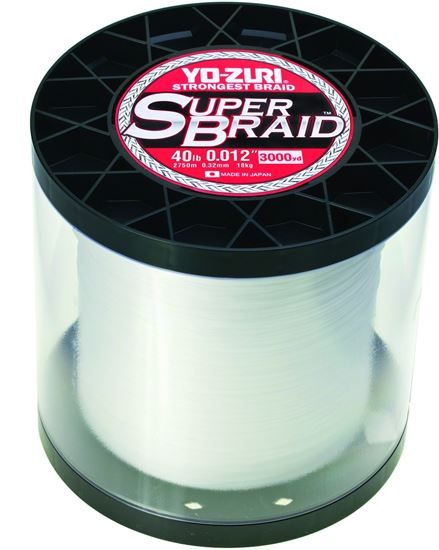 Picture of Yo-Zuri YZ SB 40LB WH 3000YD SuperBraid Line 40lb 3000yd White