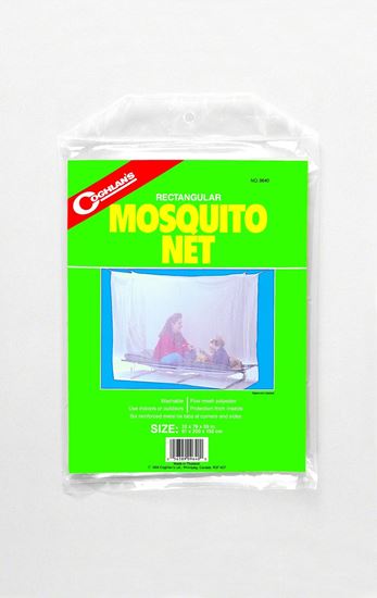 Picture of Coghlans 9640 Fine Mesh Mosquito Net 32"x78"x59" Rectangle (484196)