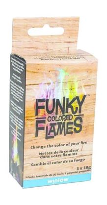 Picture of Lunkerhunt B1 Funky Flames 3Pk Changes the Color of your Fire