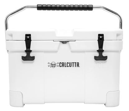 Picture of Calcutta CCG2-20 Renegade Cooler 20 Liter White w/LED Drain Plug, SS Carry Handle, 20.9"L x 12.4"W x 13.8"H