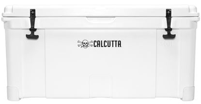 Picture of Calcutta CCG2-100 Renegade Cooler 100 Liter White w/Removeable Tray, Divider & LED Drain Plug, EZ-Lift Rope Handles, 38.6"Lx19"Wx19.1"H