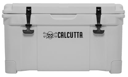 Picture of Calcutta CCGYG2-35 Renegade Cooler 35 Liter Gray w/Removeable Tray & LED Drain Plug, EZ-Lift Rope Handles, 26.4"Lx5.8"Wx15.4"H