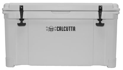 Picture of Calcutta CCGYG2-75 Renegade Cooler 75 Liter Gray w/Removeable Tray, Divider & LED Drain Plug, EZ-Lift Rope Handles, 34.1"Lx17.4"Wx19.1"H