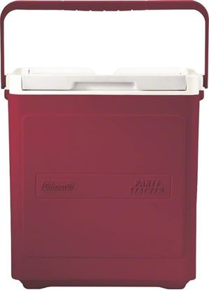 Picture of Coleman 3000005346 20 Can Party Stacker - (18 Qt.), Red