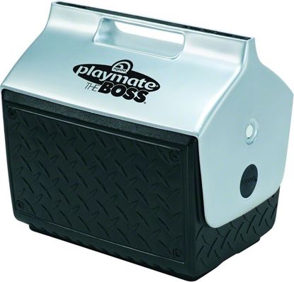 Picture of Igloo 43581 Playmate The Boss 14 Qt Cooler, Silver/Black
