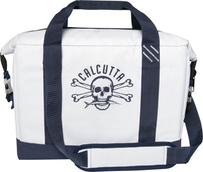Picture of Calcutta CSSCW-24P Pack Series Soft Sided Cooler, 24-Can, Carry Strap and Handle, White