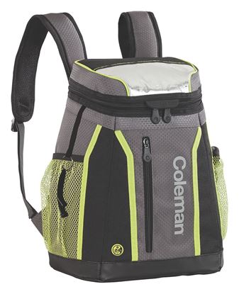 Picture of Coleman 2000025146 Backpack Ultra Soft Cooler,18 can, black/line