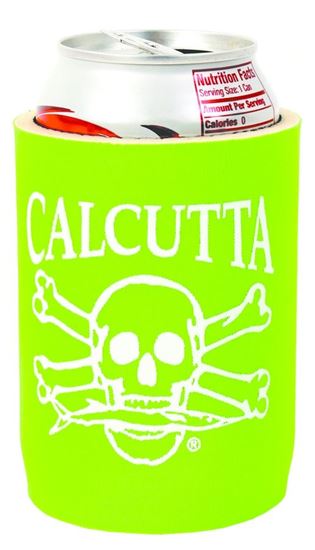 Picture of Calcutta CCCLG Can Cooler Lime Green w/Wht Logo