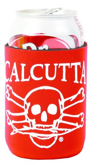 Picture of Calcutta CPCRD Pocket Can Cooler Red w/Wht Logo