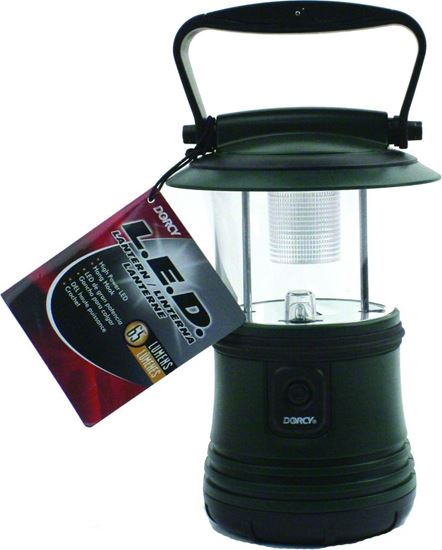 Picture of Dorcy 41-3103 200 Lumen Camping Lantern, Waterproof, Adjustable Handle, Built-in Hang Hook, Amber Nightlight,COB Technology