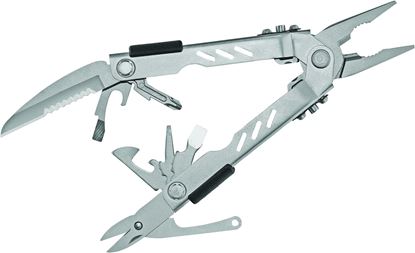 Picture of  Gerber 45500 Compact Sport Multi-Plier 400, Needle Nose, Stainless, 12 Components, Ballistic Sheath