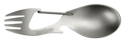 Picture of Kershaw 1140X Ration Combo Utensil w/Caribiner, Clam