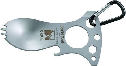 Picture of CRKT 9100C Eat'N Tool Silver Outdoor Spork Multitool