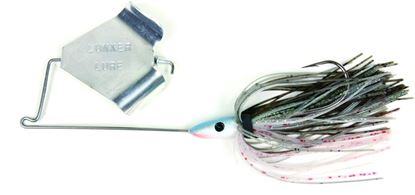 Picture of Lunker Lure 4212-3032 Original Buzz Bait, 1/2 oz, Smokey Shad/Silver Blade