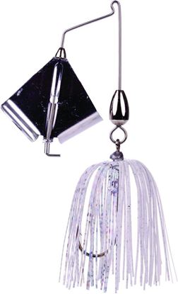 Picture of Strike King SSB12-204 Swinging Sugar Buzz Jointed Buzzbait, 1/2 oz, Super White,1pk