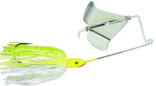 Picture of Strike King TGBZ38-203 Tour Grade Buzzbait, 3/8 oz, Chartreuse White,1pk