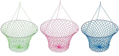 Picture of Promar NE-111C Fun Color Cotton Crab Drop Net 18" Top Ring, 10" Bottom Ring