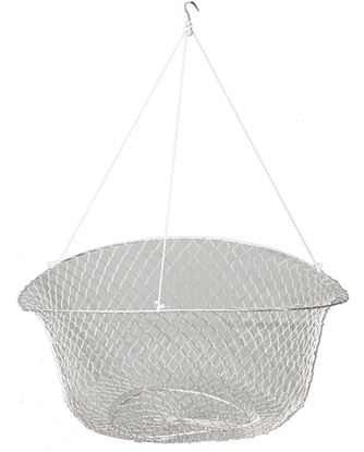 Picture of Promar NE-111W 2 Ring Wire Crab/Crawfish Net 18" Top Ring, 8" Bottom Ring (3 Assorted Colors)