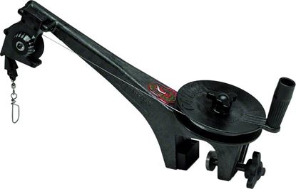 Picture of Cannon 1901200 Mini-Troll Manual Downrigger, Black, C-Clamp Base