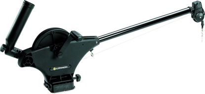 Picture of Cannon 1901120 Uni-Troll 5 ST Manual Downrigger, Adjustable Rod Holder, Black, 24" Boom