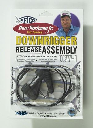 Picture of Aftco DCW1B Downrigger Release Clip 30' Black Mono