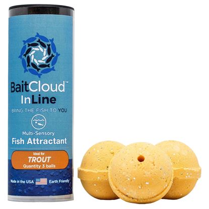 Picture of Bait Cloud IL3P-TRT InLine Trout Formula, attaches to fishing line