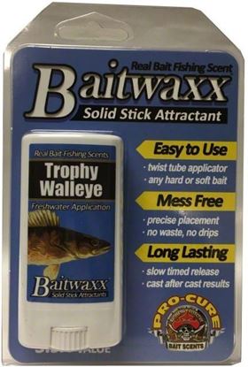 Picture of Pro-Cure BX-WAL Bait Waxx Trophy Walleye .55 oz. Easy application, long lasting, strong scents