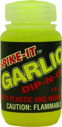 Picture of Spike-It 43001 4oz Dip-N-Glo Soft Plastic Lure Dye Cht Garlic Scent