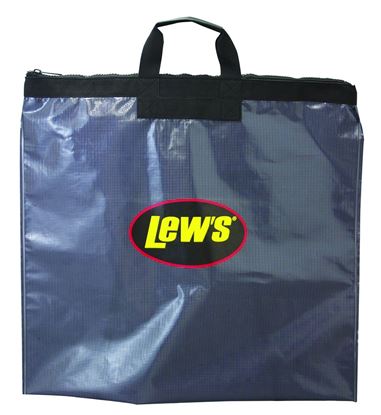 Picture of Lew's LTB1 Tournament Bag Heavy Duty Leak Free PVC Construction Black w/ Zipper
