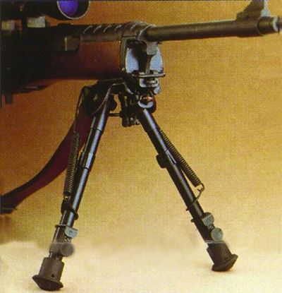 Picture of Harris 1A2-H Bipod Prone/Sitting 13"-23"