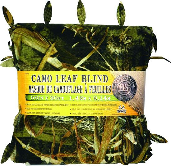 Picture of Hunters Specialties 07593 Camo Leaf Blind Material Max-5 56" x 30'