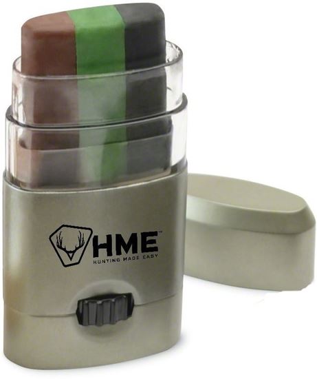 Picture of HME HME-CMOFPDS 3 Color Camo Face Paint "Mess Free" Application Stick
