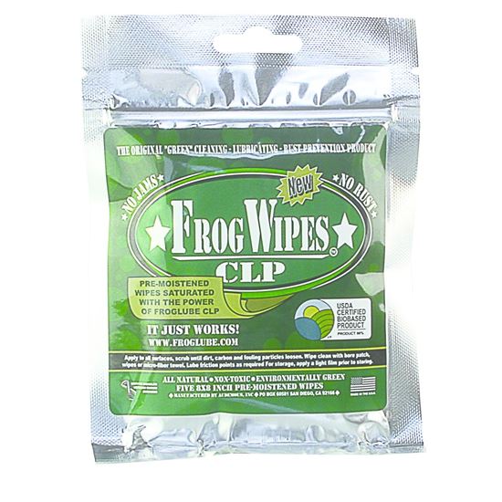 Picture of FrogLube 14936 Frog Wipes 5Pk