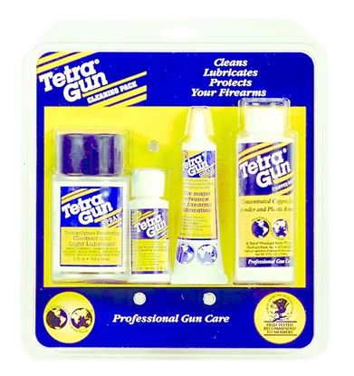 Picture of Tetra 802iX 4-in-1 Gun Cleaning Pack, W/3.75oz Spray, 1oz Lube, 4 oz Solvent, 1 oz Grease