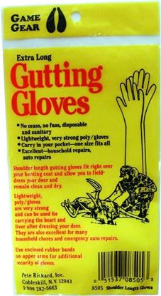 Picture of Pete Rickard 8505 Field Gutting Gloves Shoulder Length