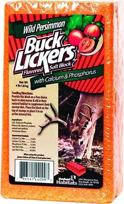 Picture of Evolved 44099 Buck Licker Wild Persimmon 4lb Block