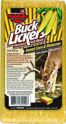 Picture of Evolved 34099 Buck Licker Sweet Corn & Molasses 4lb Block