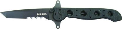 Picture of CRKT M16-13SFG M16 SpecialForces Black 3.5" Tanto Veff Combo Auto Lawks