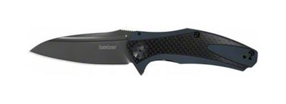 Picture of Kershaw 7007CF Natrix Folding Knife, Assisted Openig, PVD coated 3" blade, Blue G10 PVD coated handle Box