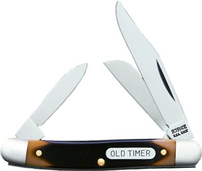 Picture of Old Timer 108OT Junior Folding 3-Blade Pocket Knife, 2.8" Closed