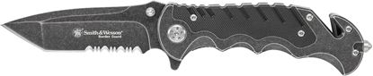 Picture of Smith & Wesson SWBG10S Folder High Carbon Blade w/ G10 Handle