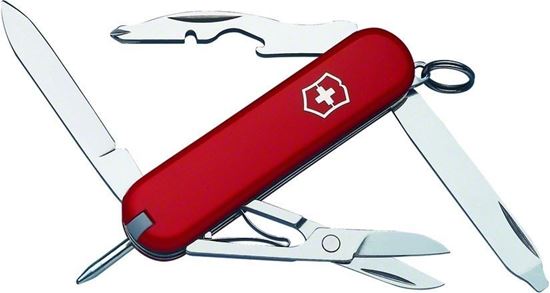 Picture of Swiss Army 0.6363-X8 Red Rambler Pocket Knife
