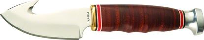 Picture of Ka-Bar 2-1234-5 Game Hook Sheath Knife 3-1/4" Blade, Leather Handle, Sheath