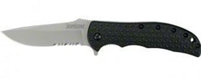 Picture of Kershaw 3650ST Volt II Assisted Opening Folding Knife, 3.25" Blade, Liner Lock Speed Safe, Serrated