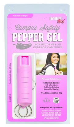 Picture of Sabre HC-14-CPG-PK-US Red Campus Safety Pepper Gel In Pnk, Pepper Spr