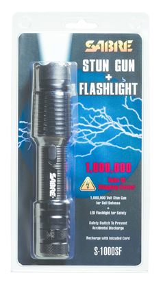 Picture of Sabre S-1000SF Stun Gun & Flashlight STATE LAWS APPLY