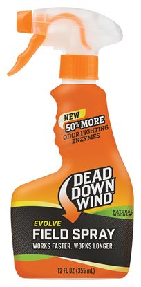 Picture of Dead Down Wind 1391218 Evolve 3D+ Odor Eliminator Field Spray Natural Woods 12oz